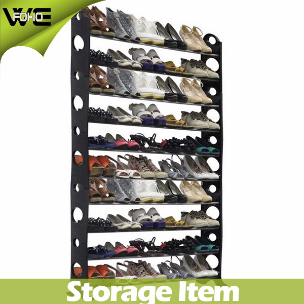 Large Folding Waterproof Plastic Storage Organizer Shoe Rack