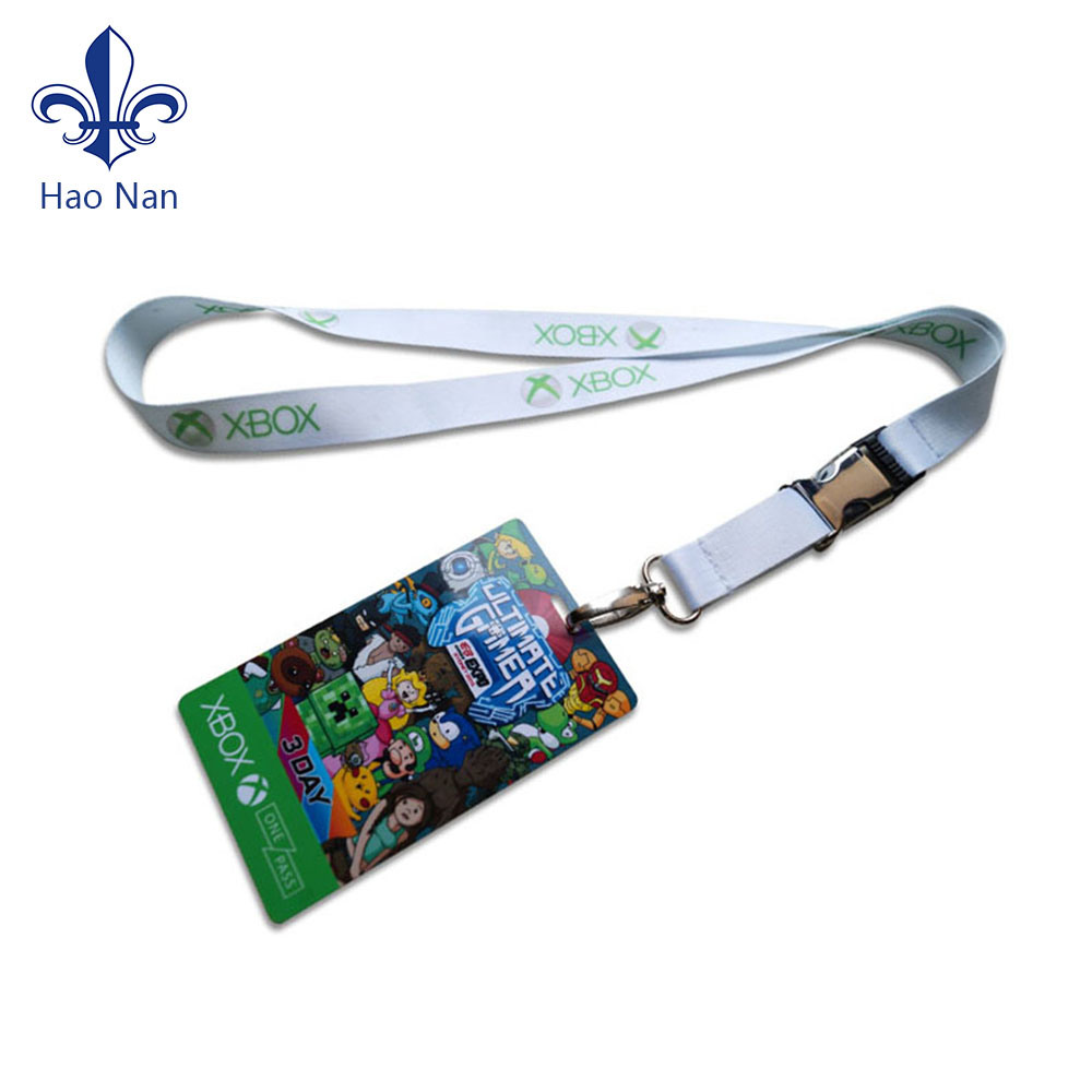 Custom Plain Polyester Lanyard with Free Sample