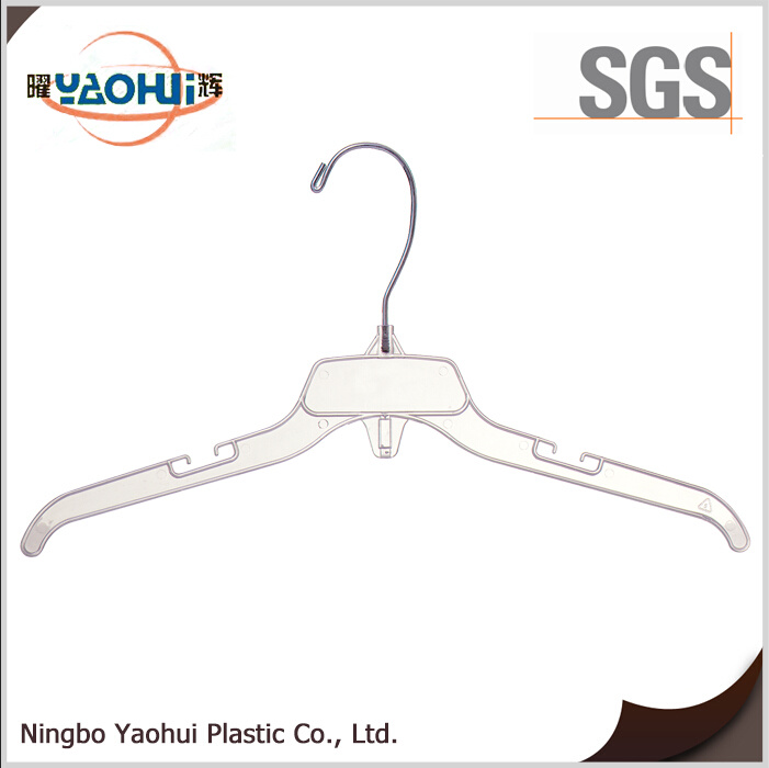 Kid Black Hanger with Metal Hook for Cloth Shop (31cm)