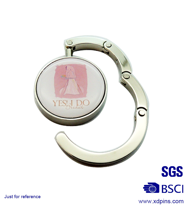 Custom Fashion Purse Hanger with Printed Logo (XD-03113)