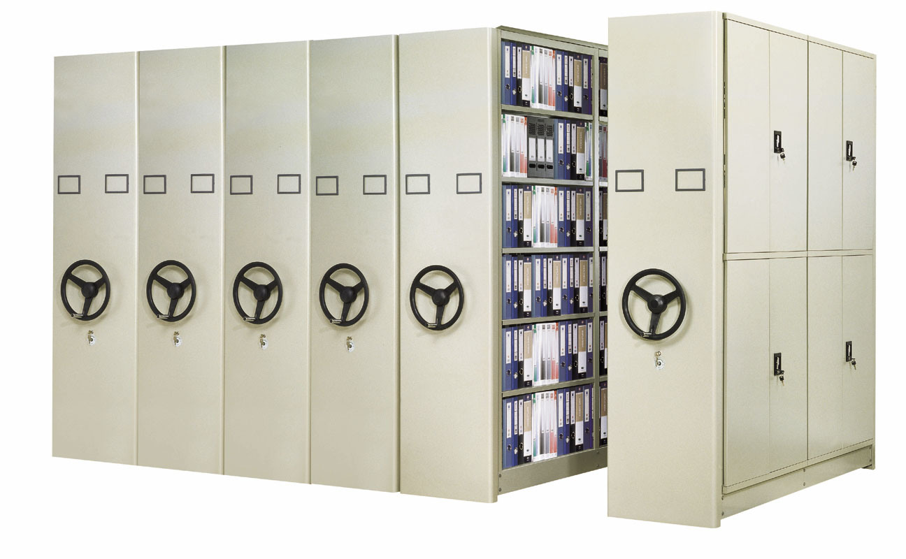 High Density Movable Storage Shelving