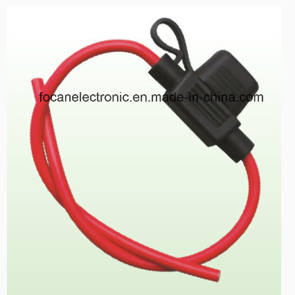 in-Line Car Mini Blade Fuse Holder Waterproof 14AWG