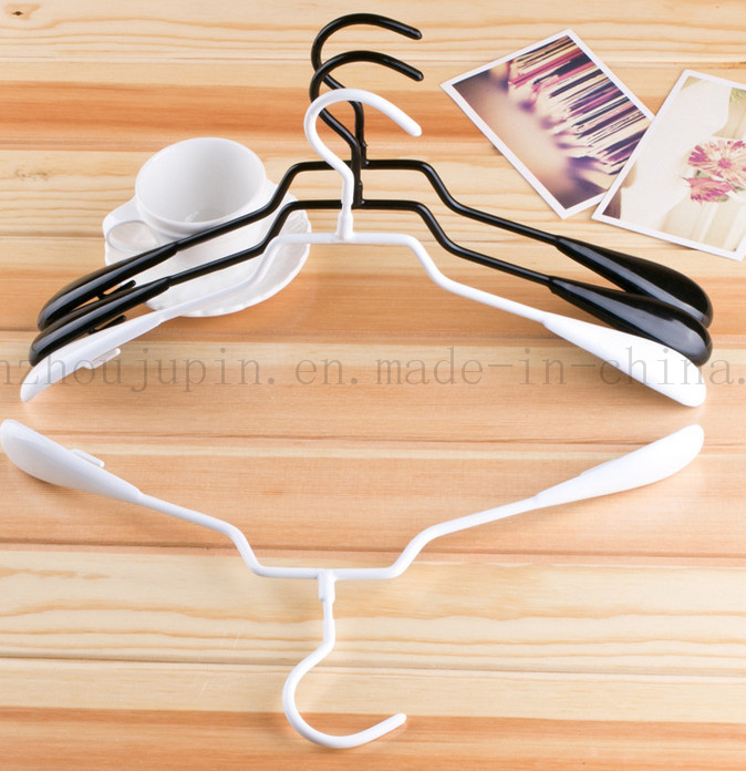 OEM High Quality Metal Coated Plastic Antiskid Clothes Hanger