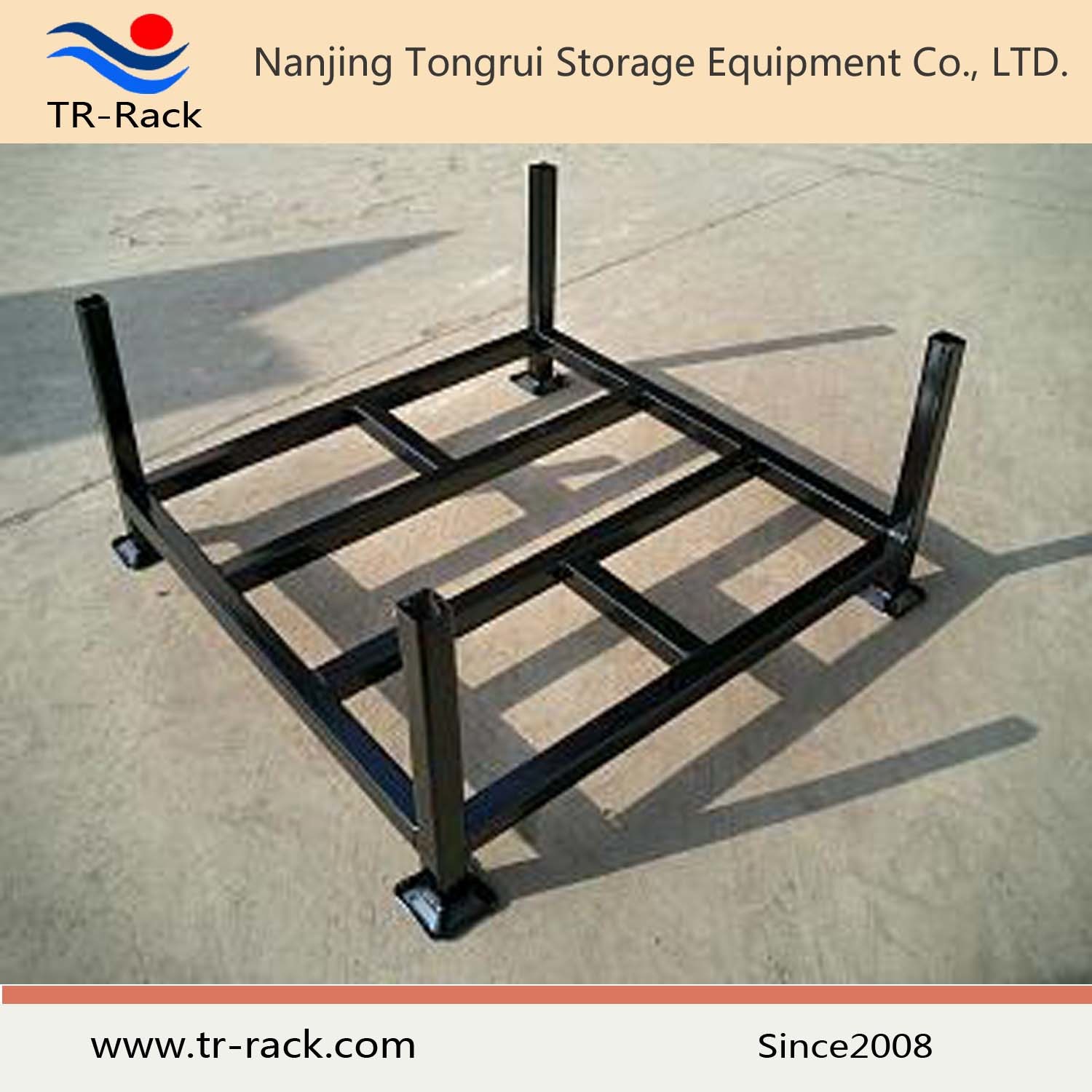 Warehouse Storage Metal Pallet Stacking Rack