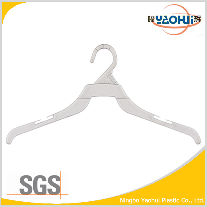 Plastic Women Top Hanger with Plastic Hook for Cloth (40.5cm)