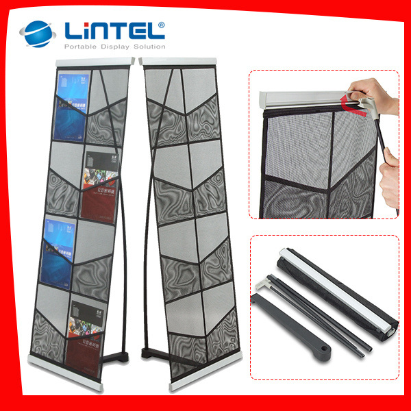 8*A4 Net Shape Brochure Holder Folding Literature Stand (LT-05A)