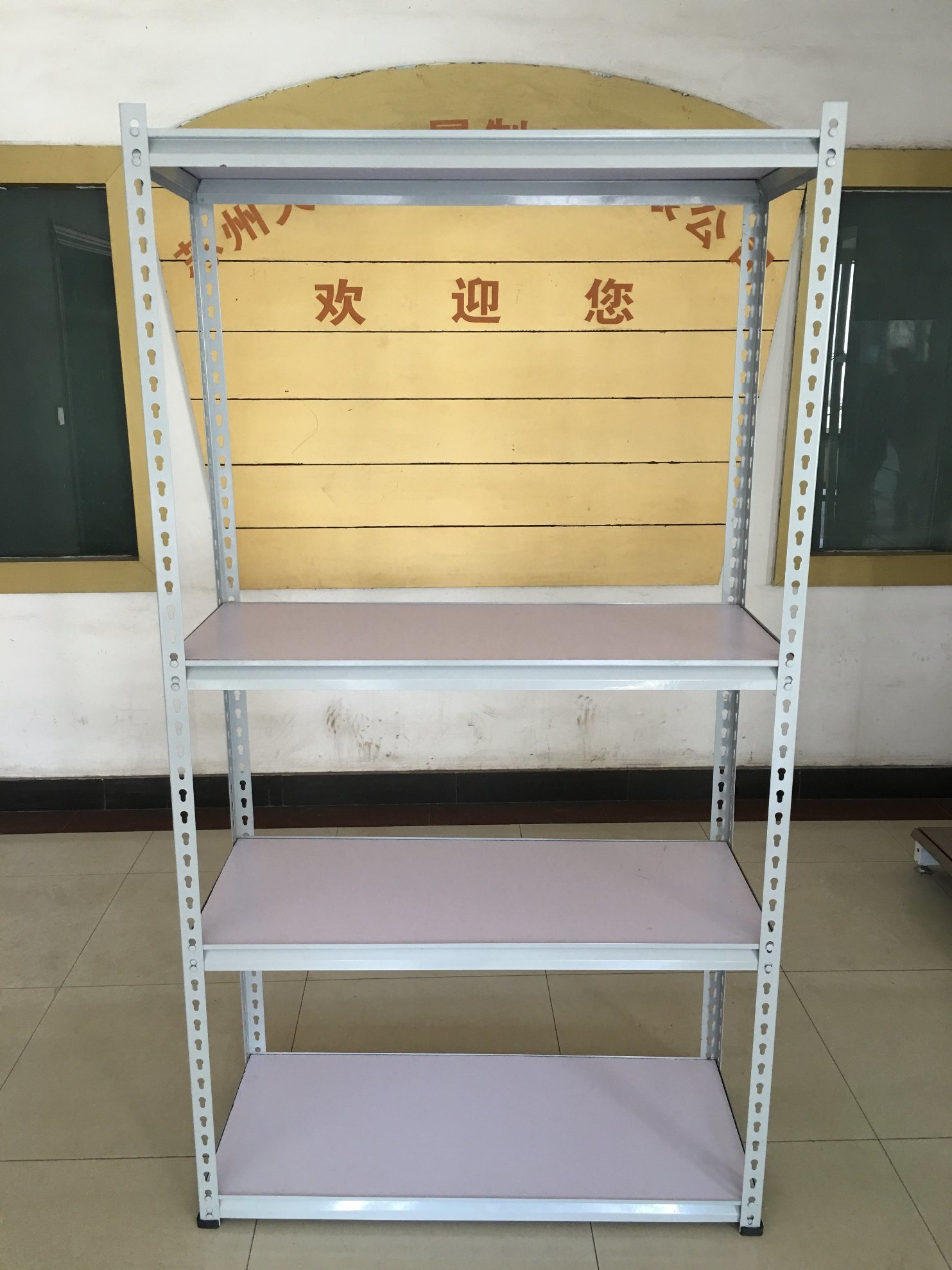 Eight Type Hole Angle Steel Shelf