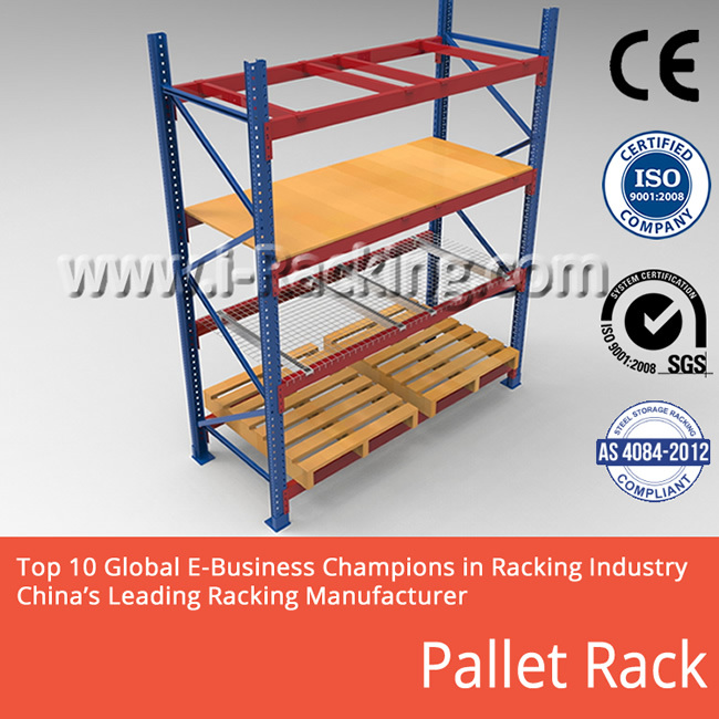 Best Selling Galvanised Heavy Duty Warehouse Racking with Certificate