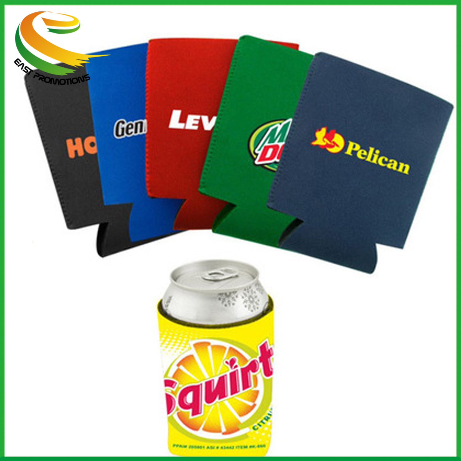 Neoprene Foldable Beer/Beverage/Can Holder