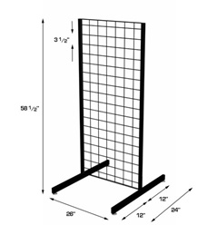 Metal Wire Display Rack for Storage Newspaper