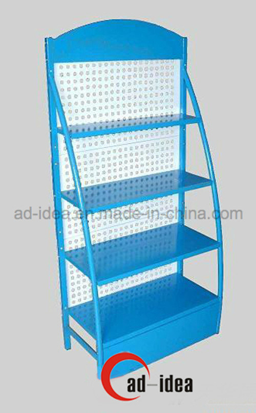 Free Standing Metal Lubricating Oil Display Rack