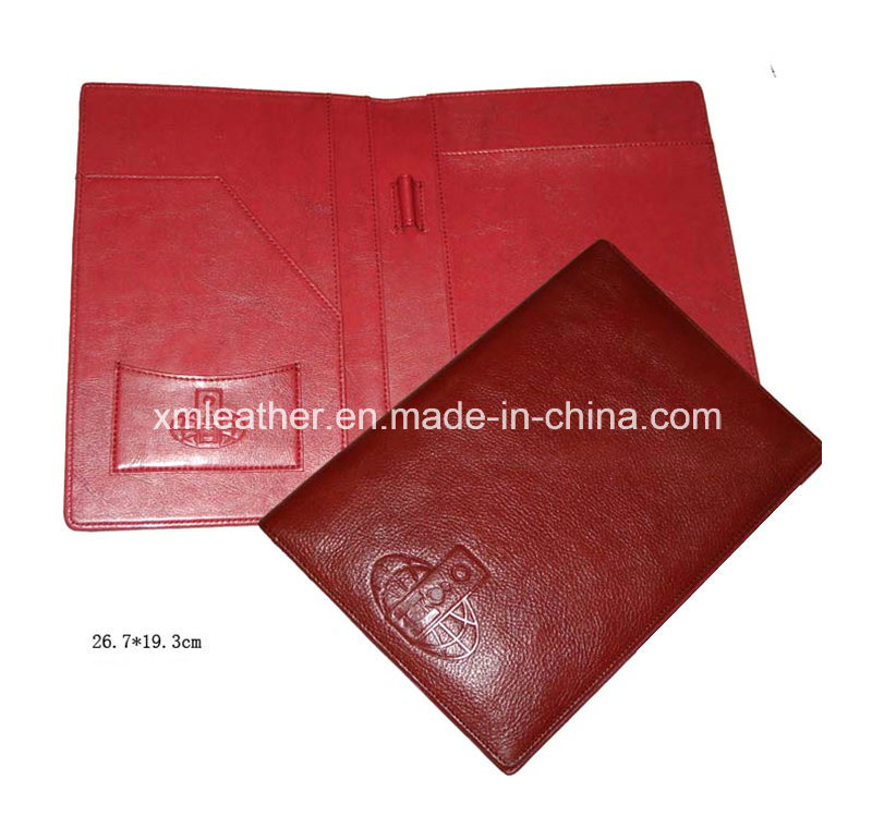 Office Leather Cover Legal Size File Folder