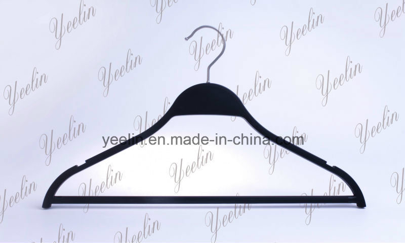 Notched Shoulders Plastic Suit Hanger, Plastic Hanger