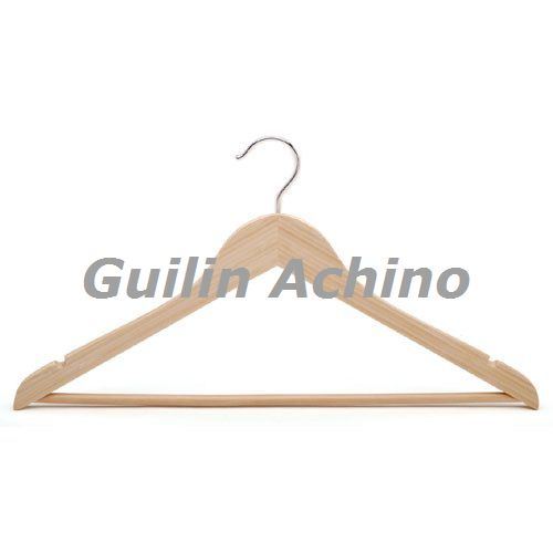 Bamboo Suit Hanger with Round Bar (BSH100)