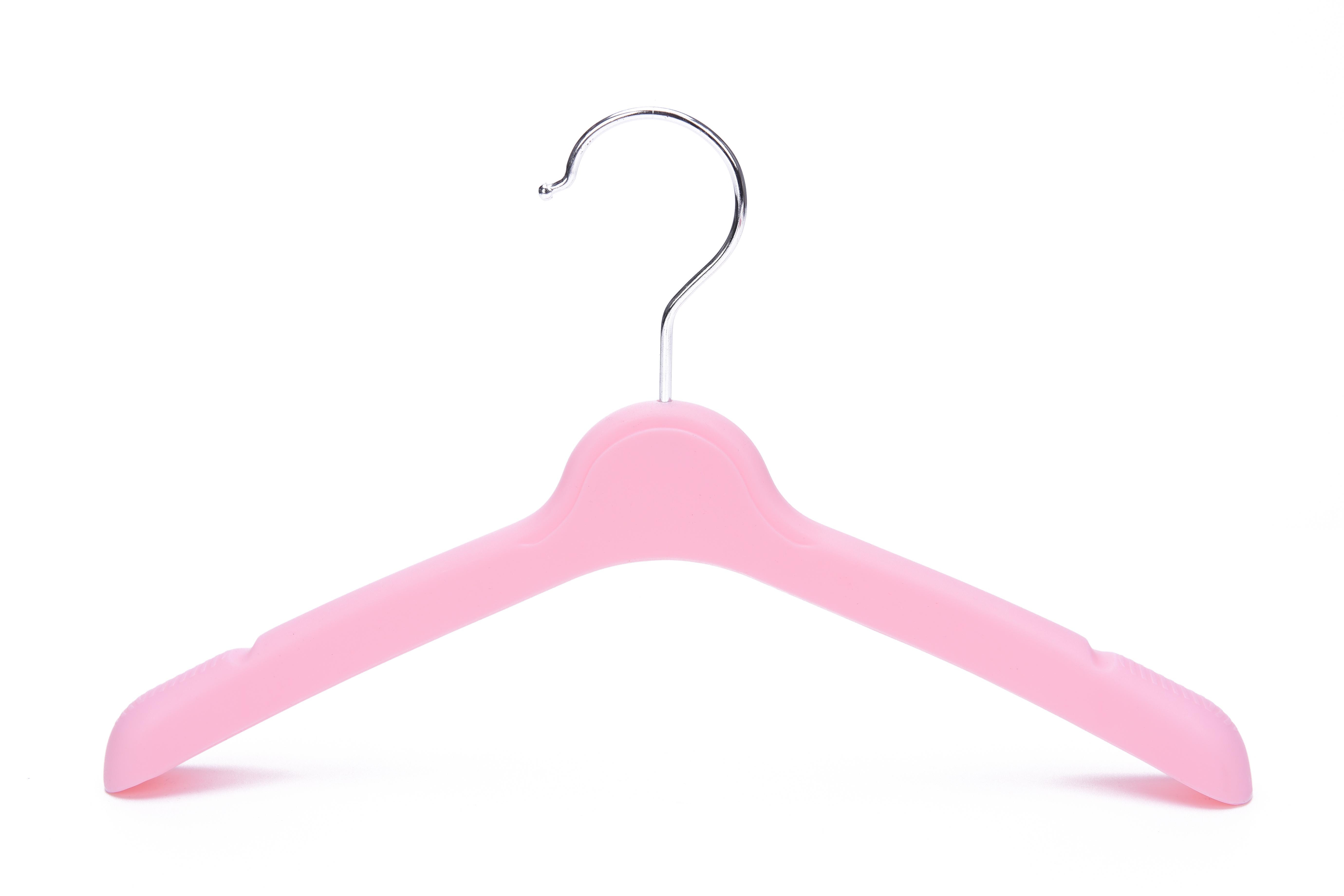 Popular Cheap Gold Plastic Garment Hanger Colorful for Clothes