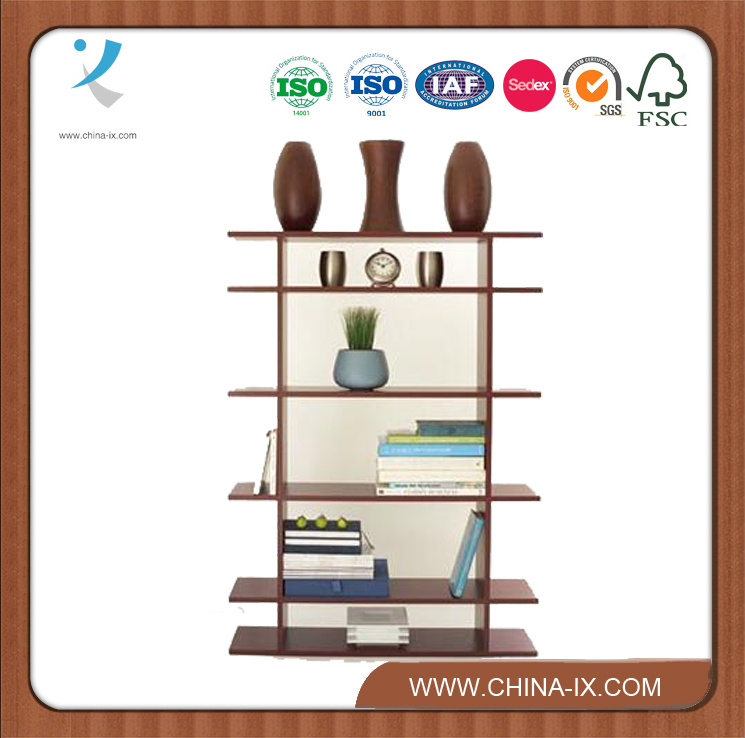 Customized 5 Layers Wooden Gondola Display Rack