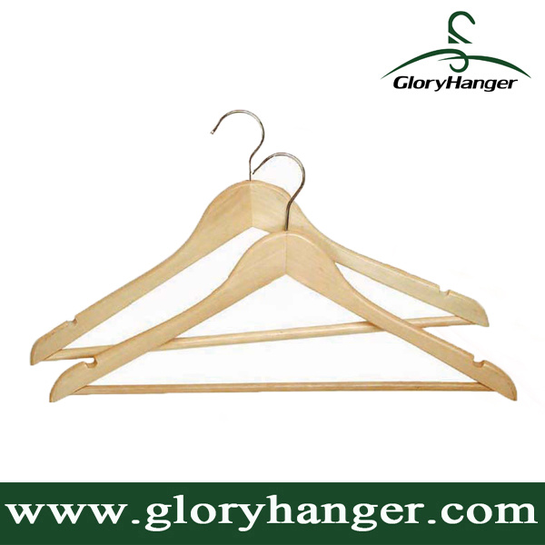 Normal Wooden Hanger for Supermarket Supply