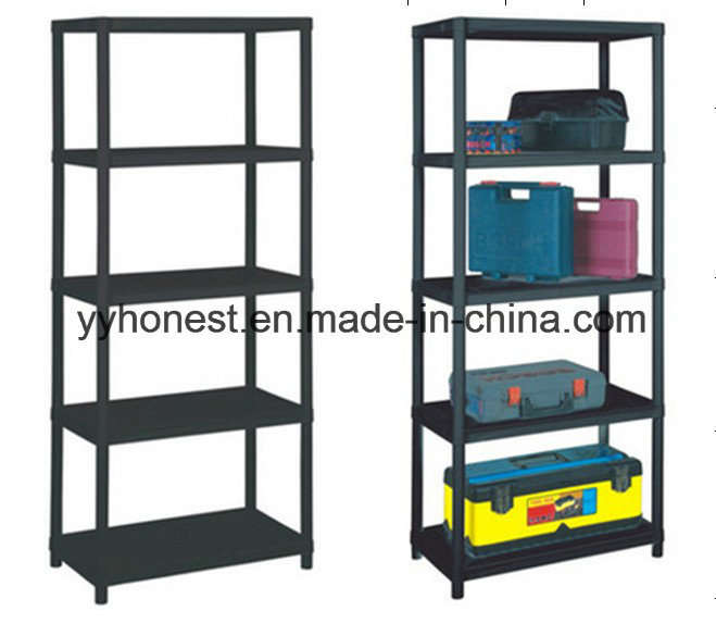 Big Width Plastic Stoarge Household Shelving 25-30kgs