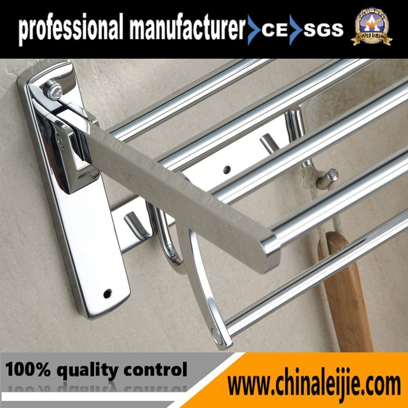 Stainless Steel Bathroom Accessory Towel Rack for Hotel Project