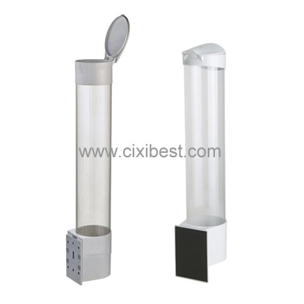 Hinged Flip Paper Plastic Cup Dispenser Holder Bh-13