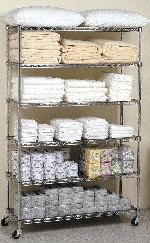 6 Layers Storage Wire Shelving