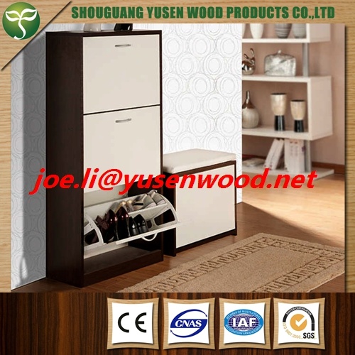 Modern Design Customized Wooden Shoe Cabinet