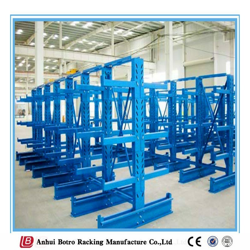 Heavy Duty Warehouse Storage and Hot Galvanized Roof Cantilever Rack