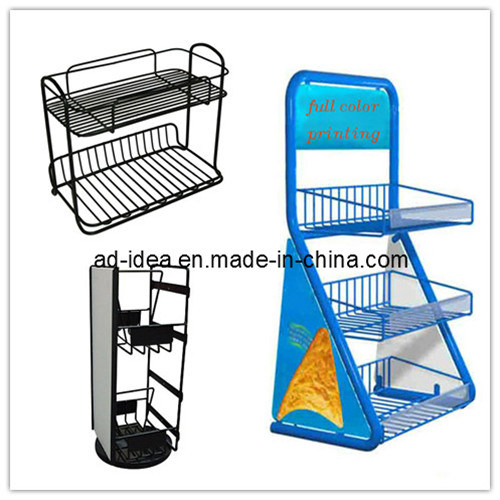 Metal Wire Display Rack, Display Stand, Pop Display