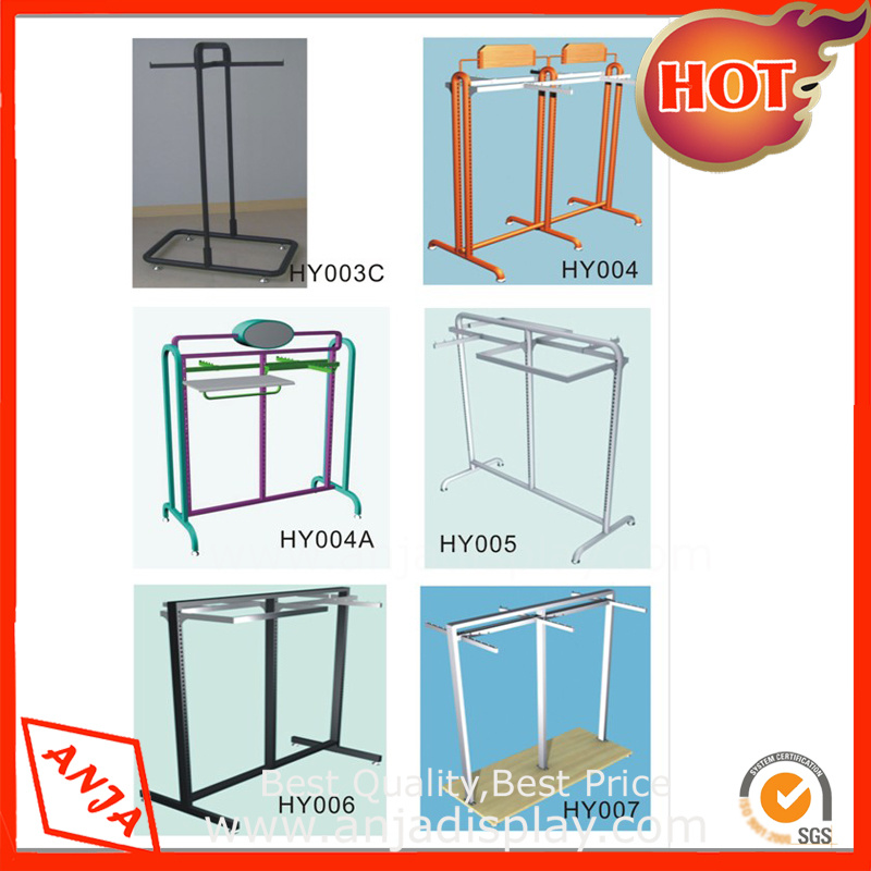 Metal Clothing Display Racks for Retail Shop