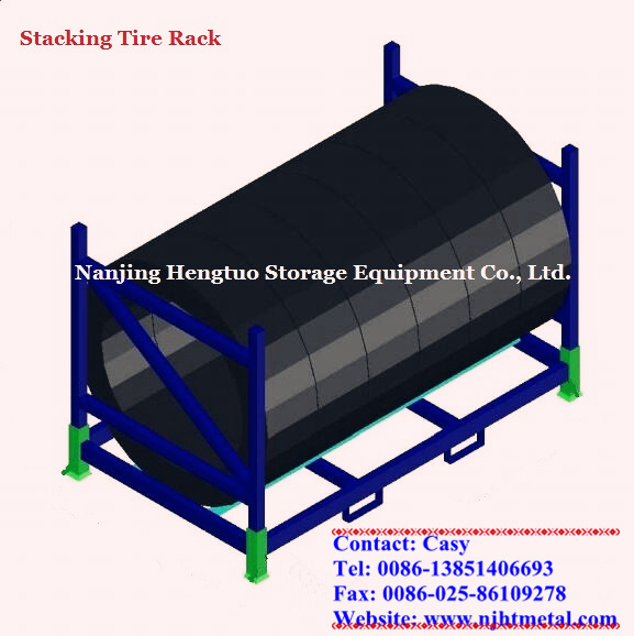 Warehouse Storage Heavy Duty Steel Stackable Tire Racking