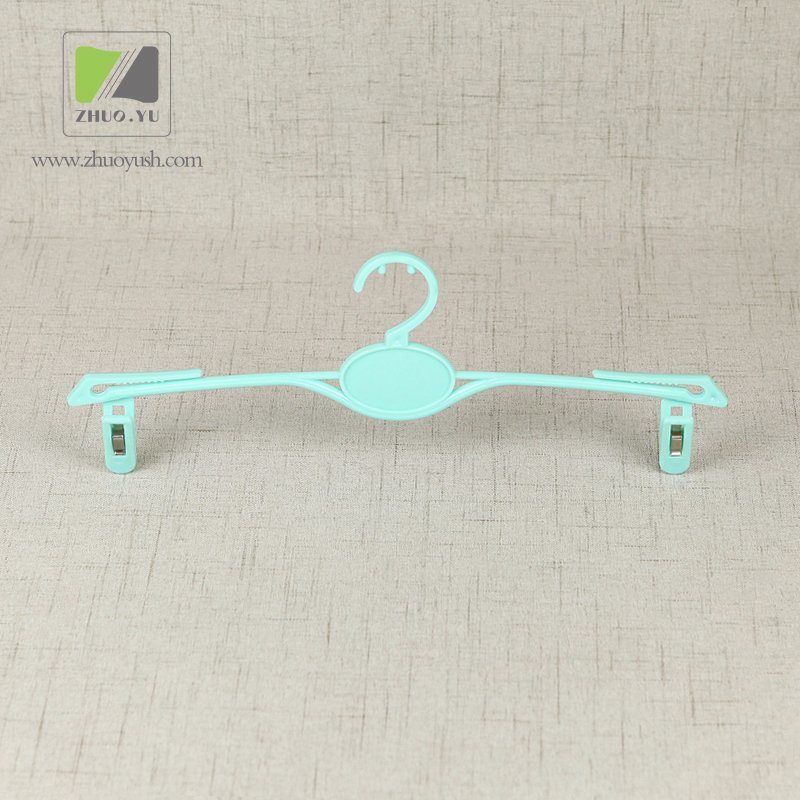 Wholesale Bra Plastic Hanger with Fixed Clamp