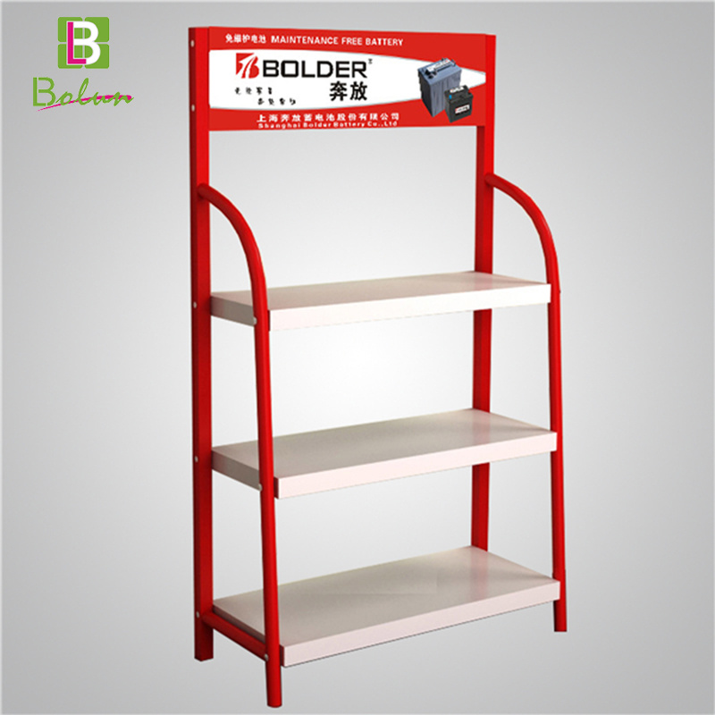 Heavy Duty Metal Display Stand Retail Supermarket Shelves