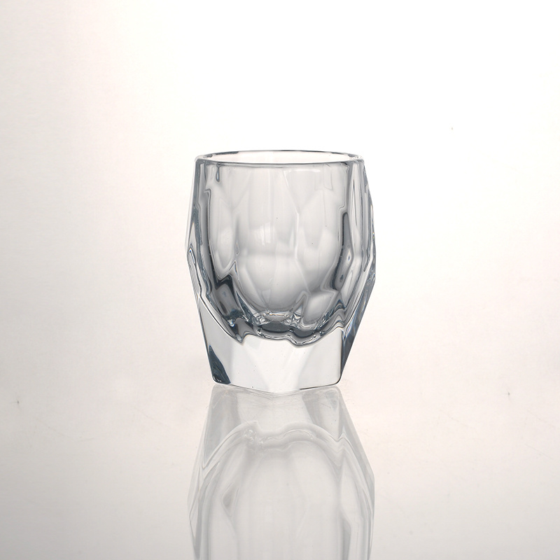 Heavy Bottom Votive Candle Holder Glass