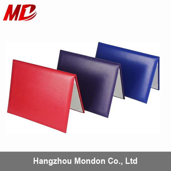 Wholesale OEM Best Quality Leather Certificate Folder