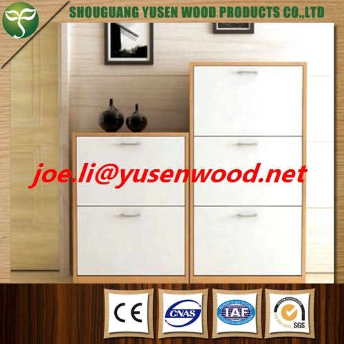 Melamine MDF or Particle Board Big Size Shoe Cabinet