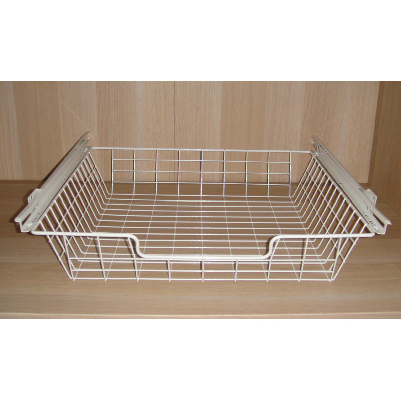 Powder Coated Wire Sliding Basket (LJ7011)