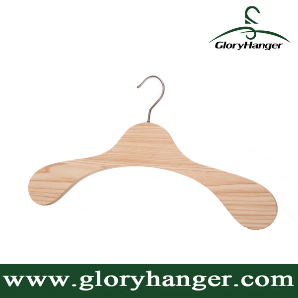 Top Quality Plywood Hanger for Clothes Shop (GLLH01)