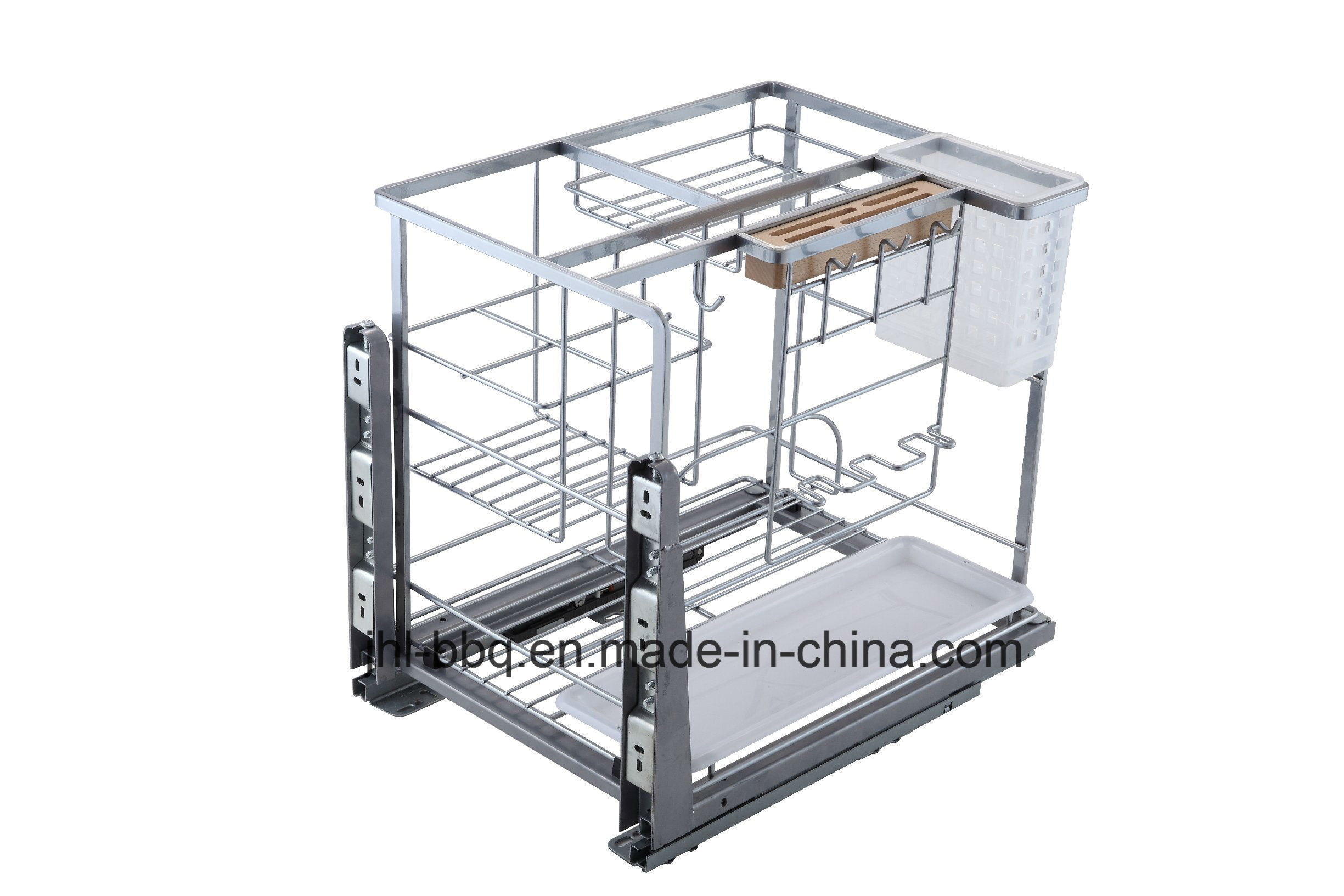 Stainless Steel Ultensil Rack for Cupboard