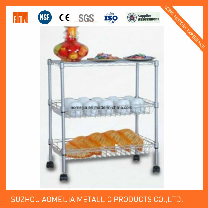 Metal Wire Display Exhibition Shelving for Mexico Market