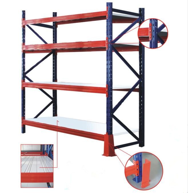 Light/Medium/Heavy Duty Metal Steel Industrial Warehouse Rack Stacking Racking