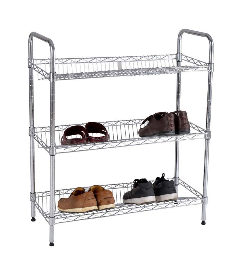 3 Tiers Shoe Wire Shelving