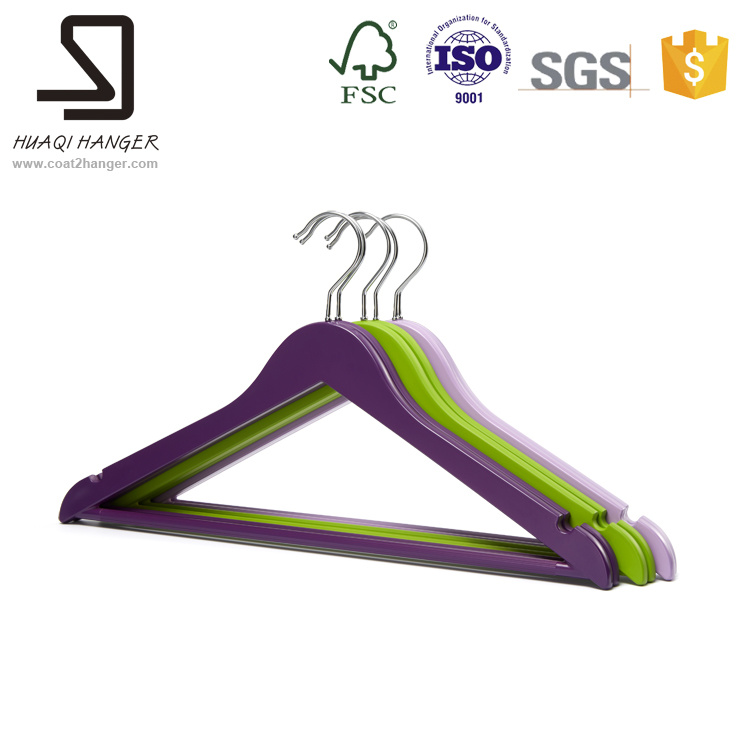 Plastic Hanger for Supermarket, Plastic Curved Clothes Hanger