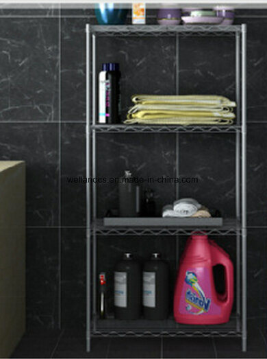 4 Tier Adjustable Steel Bathroom Wire Shelving (CJ453090C4E)