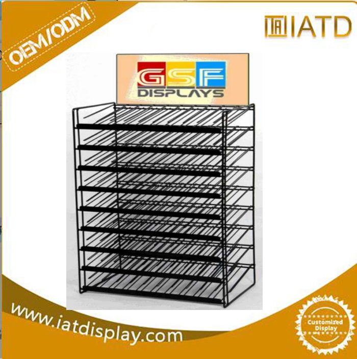 Powder Coated Steel Display Racks