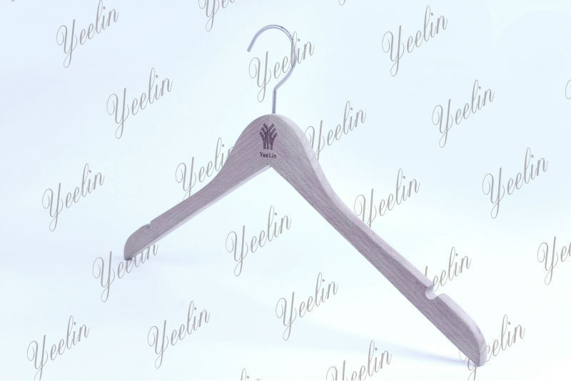 Wooden Garment Hanger for Supermarket, Wholesaler