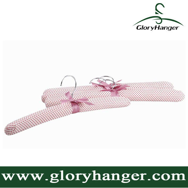 Simple Satin Padded Hanger with Matel Hook