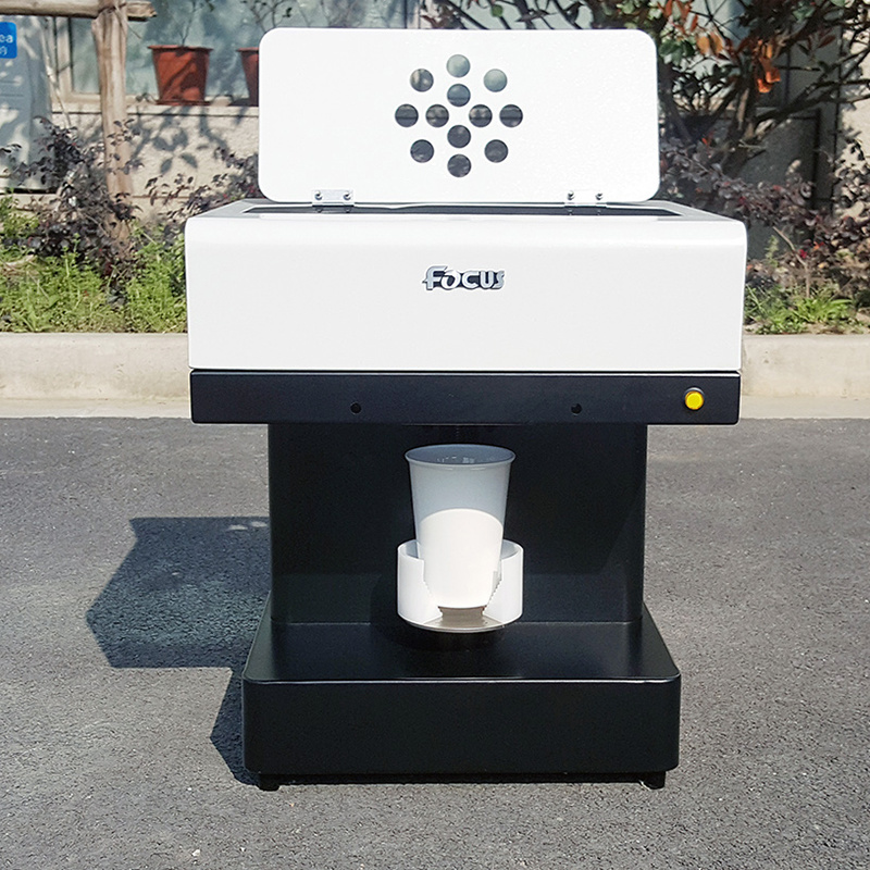 Digital Inkjet Food Printing Selfie Coffee Printer for Sale
