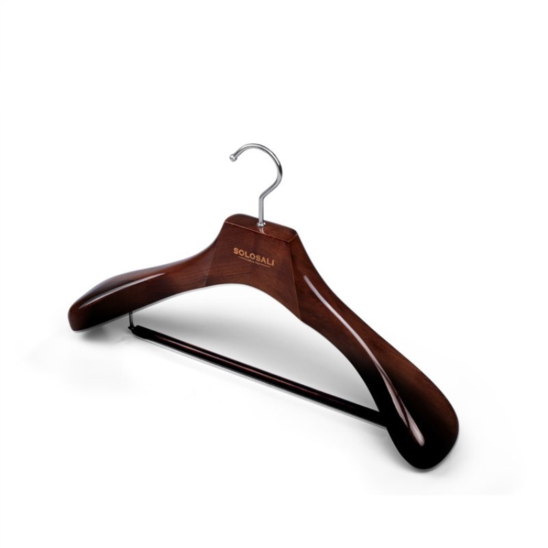 Fashionable Deluxe Wooden Coat Hanger