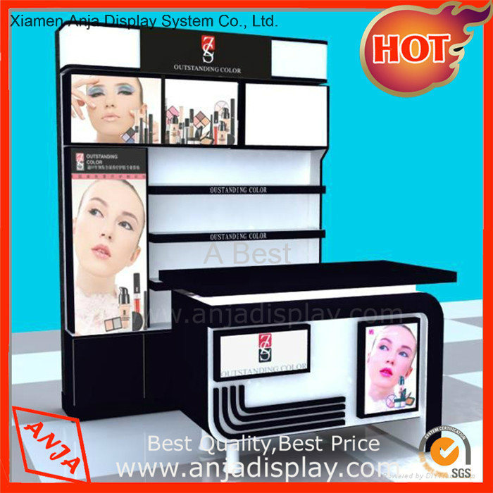 Customized Makeup Cosmetic Lipstick Display Stand Rack Cosmetic Display