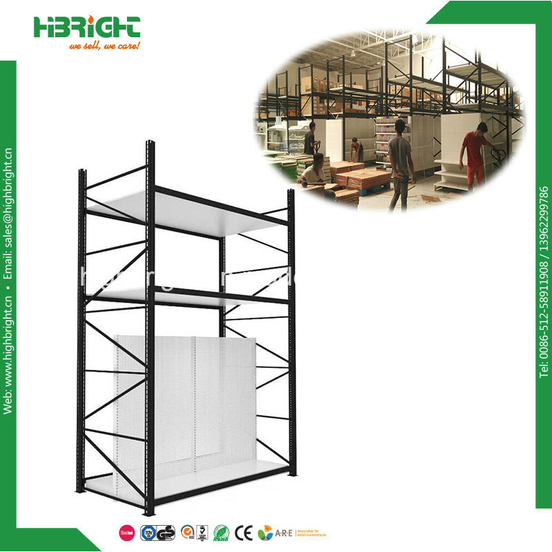 Heavy Duty Combined Integrated Gondola Shelving Shelf Rack